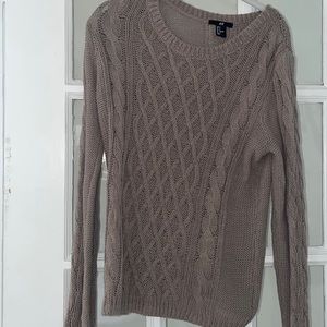H&M Light Brown Sweater